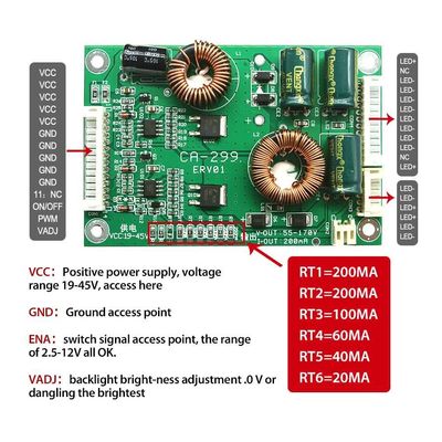 CA-299 Led Tv Universal Inverter Board 32''-60&quot; Arus yang Dapat Disesuaikan Sendiri