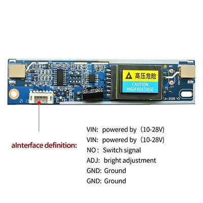 CA-2028 Small Port 2 Lamp Lcd LED Backlight Driver Board Untuk Pc Monitor Inverter Board