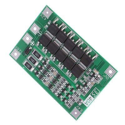Konverter Dc Dc Papan Pelindung Baterai Lithium 3S 11.1V 12.6V 40A 18650