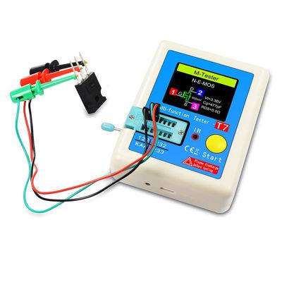 Alat Penguji TFT Multifungsi Diode Kapasitor Multimeter Rentang 25pF-100mF