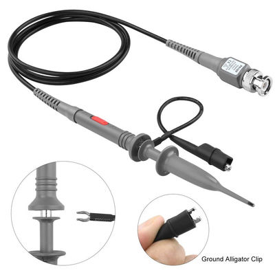1 Buah 2 Buah P6100 BNC Alat Penguji Kit Probe Osiloskop 100MHz 1X 10X Klip