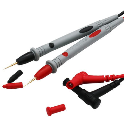 1 Pasang Kabel Pena Kawat Probe Timah Penguji Multi Meter Digital 20A