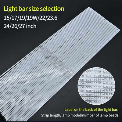Layar LCD CCFL Strip Lampu Latar LED 15&quot;Sampai 27&quot; Ke Monitor LED