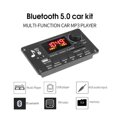 ICCS8673E 80W Dekoder MP3 DC 5V-26V Sistem Amplifier Daya Papan Modul Audio Bluetooth