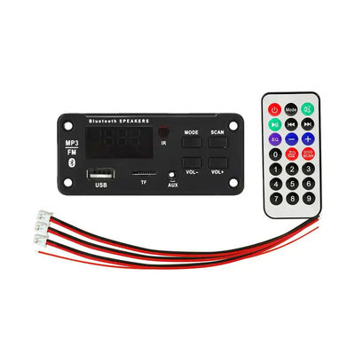 Papan Modul Audio Bluetooth Pemutar MP3 2X25W 50W Sistem Suara Nirkabel Remote Control