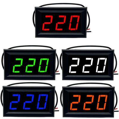 Pengukur Tegangan Volt Pengukur Amper Digital AC 70-500V 0,56&quot; Pengukur Tegangan Volt Digital LED