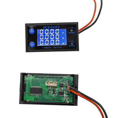 10A Digital Volt Dan Ampere Meter 4 Bit Presisi Tinggi DC 0-200V