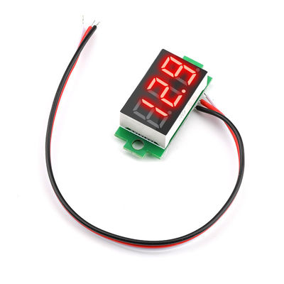 DC 0-100V 0.36 ''Digital Ammeter Voltmeter 3 Kawat Panel Display LED