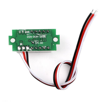 DC 0-100V 0.36 ''Digital Ammeter Voltmeter 3 Kawat Panel Display LED
