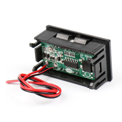 Pengukur Kapasitas Baterai Lithium LED 0,56 &quot;12V 24V 36V 48V 60V 72V