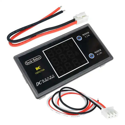 LCD Digital Wattmeter Pengukur Tegangan Volt Pengukur Amper DC 0-100V 10A 1000W