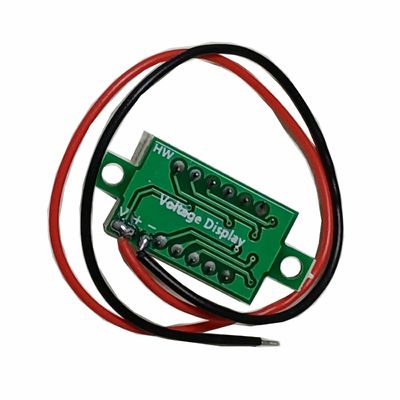 Ammeter Digital 0.36 Inci Voltmeter 2 Kabel 3 Kabel 4 Digit LED