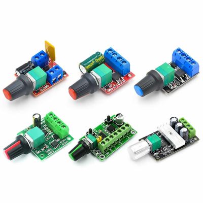 Modul Penggerak Dapat Disesuaikan Pengendali Kecepatan Motor PWM 30W 80W 90W