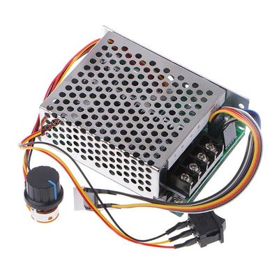 DC 10-55V 12V 24V 36V 60A PWM Pengendali Kecepatan Motor CW CCW Saklar Reversibel