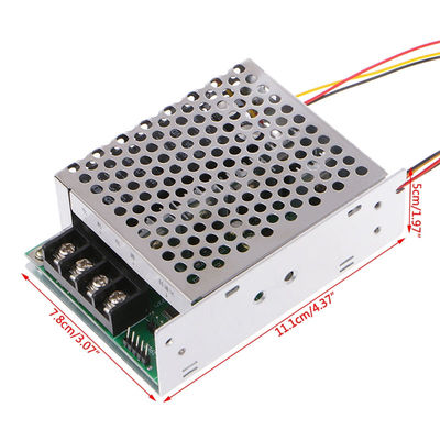 DC 10-55V 12V 24V 36V 60A PWM Pengendali Kecepatan Motor CW CCW Saklar Reversibel