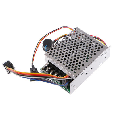 DC 10-55V 12V 24V 36V 60A PWM Pengendali Kecepatan Motor CW CCW Saklar Reversibel
