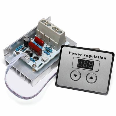 Tungku Listrik 10000W PWM Pengendali Kecepatan Motor Dimmer Termostat
