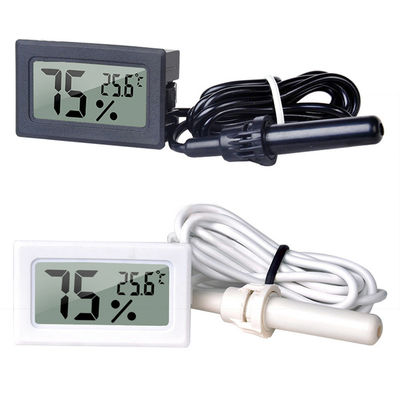 FY12 Pengontrol Termometer Digital Higrometer Termometer Digital LCD