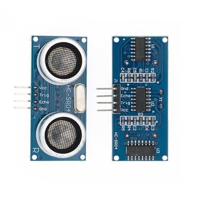 Sensor Transduser Pengukur Jarak HC-SR04 2Cm-450Cm untuk Detektor Arduino Mulai