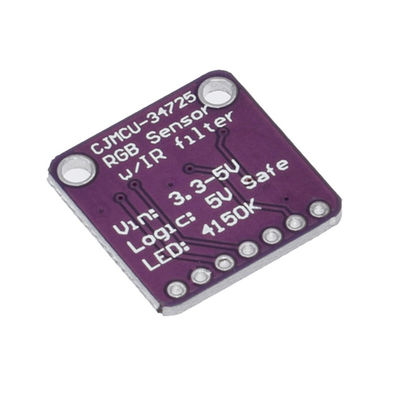 CJMCU-34725 TCS34725 Modul Sensor Cerdas Papan Pengembangan Warna RGB