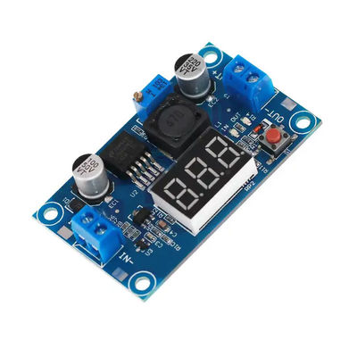 LM2596 DC DC Modul Catu Daya Dapat Disesuaikan Voltmeter LED Dengan Tampilan Digital