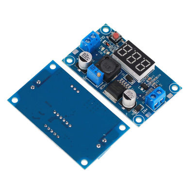 LM2596 DC DC Modul Catu Daya Dapat Disesuaikan Voltmeter LED Dengan Tampilan Digital