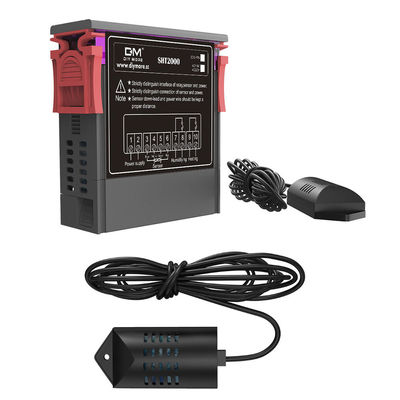SHT2000 Sakelar Daya Higrometer LED Pengendali Kelembapan Digital CE