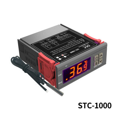 Layar LCD Pengontrol Kelembaban Digital 10A Dengan Sensor NTC AC 110-220V