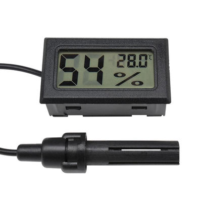 Pengukur Suhu Kelembapan Sensor NTC Pengontrol Termo Layar LCD Digital 10A