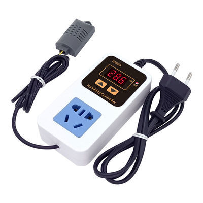 W2023 Sakelar Kontrol Kelembaban Cerdas Elektronik Tipe Dinding 110-220V