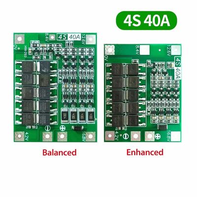 3S 4S 25A 40A 60A BMS Papan Perlindungan Baterai Papan Pengisian Baterai Li-ion