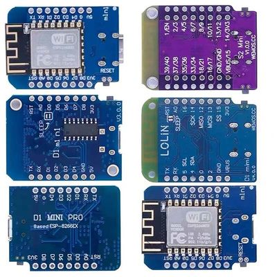ESP8266 CH340G Development Board Berdasarkan WeMos D1 Mini Pro V3.0 NodeMcu 4MB/16MB Bytes Lua WIFI Internet Of Things