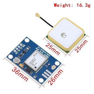 Modul GPS NEO-6M Untuk APM MWC Flight Controller PX4 Pixhawk V2.4.5 APM2.56 APM 1.65 -3.6V