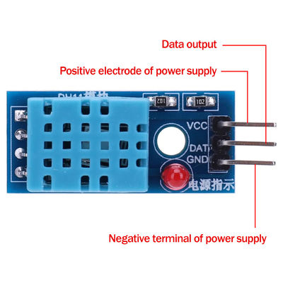Modul Sensor Suhu dan Kelembaban DHT11 Sistem Operasi Android Dengan LED