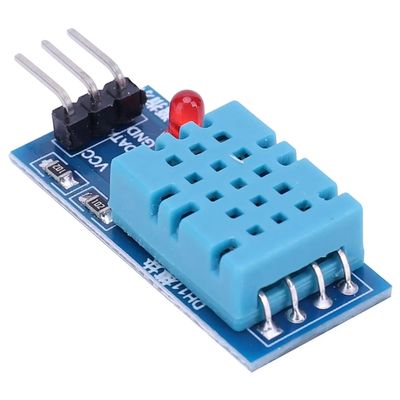 Modul Sensor Suhu dan Kelembaban DHT11 Sistem Operasi Android Dengan LED