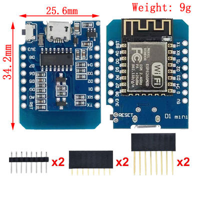 Berdasarkan ESP8266 CH340G Nodemcu V2 Mini Pro V3.0 NodeMcu 4MB/16MB Bytes Lua WIFI Internet Of Things Development Board