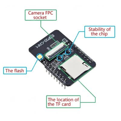 ESP32 ESP32-S Wifi BT Development Board Dengan Modul Kamera OV2640 ESP32-CAM