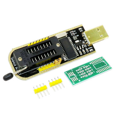 CH341A 24 Seri 25 EEPROM Flash BIOS USB Programmer Module + SOIC8 SOP8 Test Clip Untuk EEPROM 93CXX / 25CXX / 24CXX