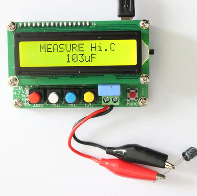 Lc100-A Digital Lcd Presisi Tinggi Induktansi Kapasitas L/C Meter Kondensator Tester Frekuensi 1Pf-100Mf 1Uh-100H Lc100-