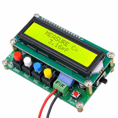Lc100-A Digital Lcd Presisi Tinggi Induktansi Kapasitas L/C Meter Kondensator Tester Frekuensi 1Pf-100Mf 1Uh-100H Lc100-