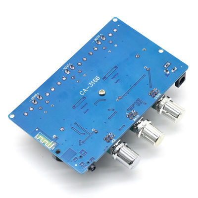 CA-3166B Bluetooth 5.0 Amplifier Board 2*50W+100W 2.1 Channel TPA3116D2 dengan DC12~24V Power Supply
