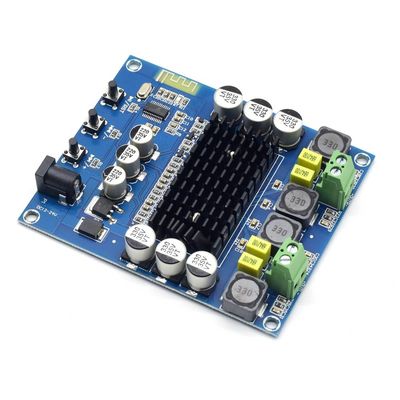 TPA3116D2 Wireless Digital Amplifier Board dengan 2*50W Output Power DC12-24V Bluetooth 5.0 DIY Speaker Amplifier