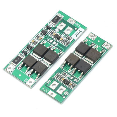 2S 20A 7.4V 8.4V 18650 Lithium Battery Protection Board Standar/Balance Diy Bms Untuk 18650