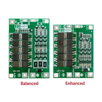 Pengisi Daya Baterai Lithium Li-Ion Modul Sel Lipo PCB Papan Perlindungan BMS