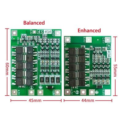CA-4S-40A Li-ion Battery Charger Lipo Cell Module PCB BMS Protection Board Untuk Drill Motor 12.6V Dengan Balance