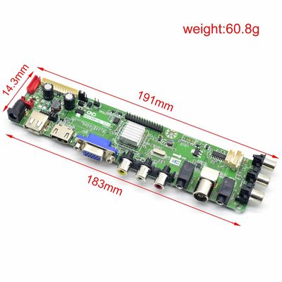 HDV56R-AL V2.2 V56 Universal TFT LED TV Mainboard LCD Controller Board Untuk TV SKD Kit Dan Bagian