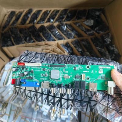 Digital analog terpadu Universal LED TV Mainboard DTV3663 Dengan T2/T/C