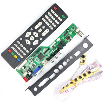 LCD TV Motherboard T.HU6710.03C Mengganti T.HD8503.03C LCD TV Controller Driver Board