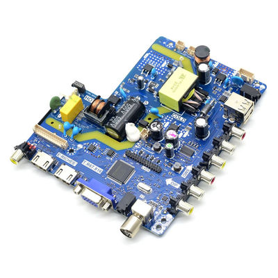 T.R617.816 2AV Konektor Universal LED LCD TV Motherboard Untuk 42 Inch