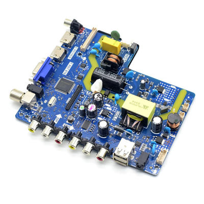 T.R617.816 2AV Konektor Universal LED LCD TV Motherboard Untuk 42 Inch